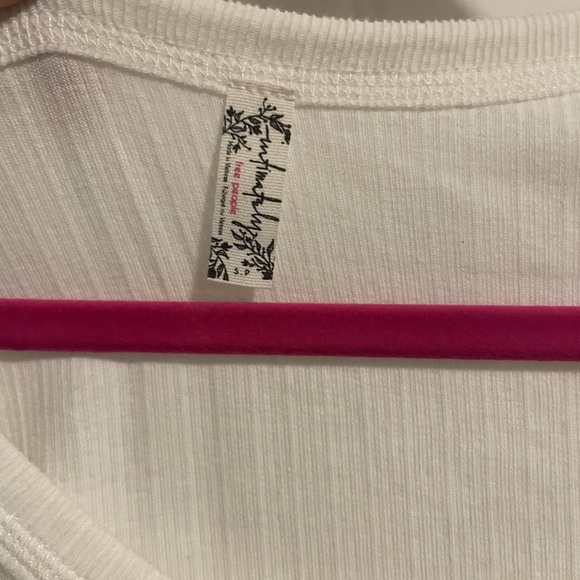 NWT intimately by free people ribbed basic long sleeved shirt - Picture 5 of 5